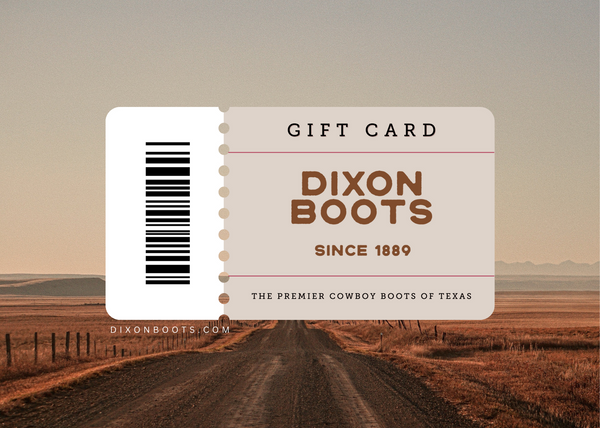 Dixon Boots Gift Cards