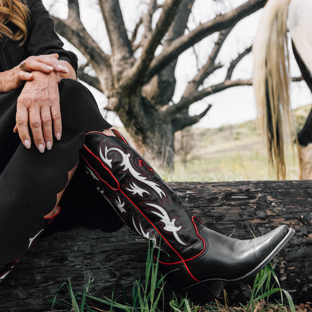 靴 ANDMARY Heart point western boots 37 The Open Hearts by Jane Seymour Boots– Dixon Boots